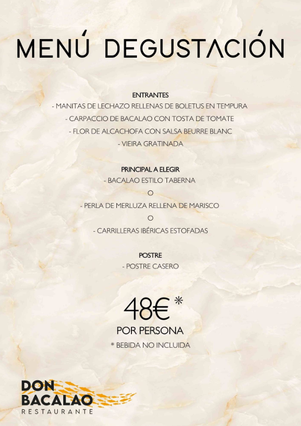 Menú del día